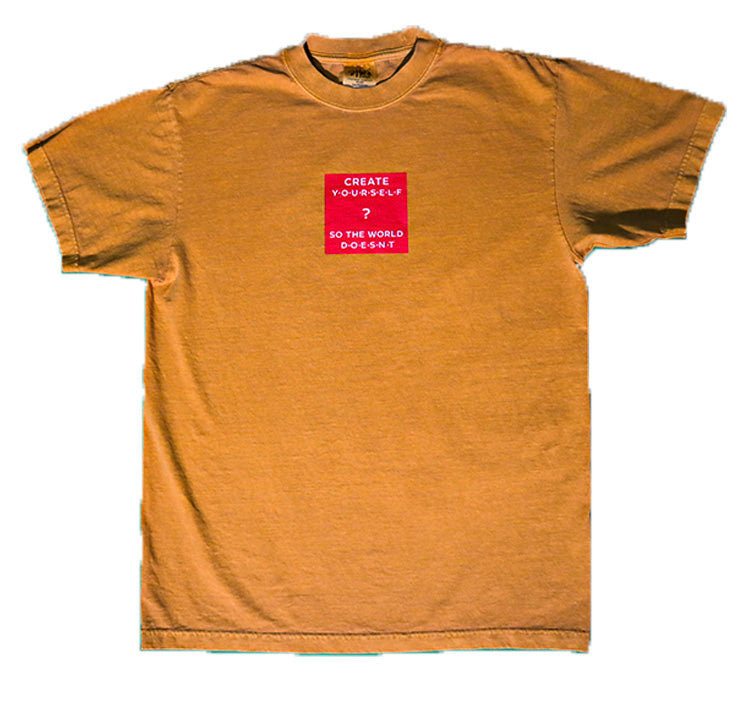 Gold "Create Yourself" T-Shirt